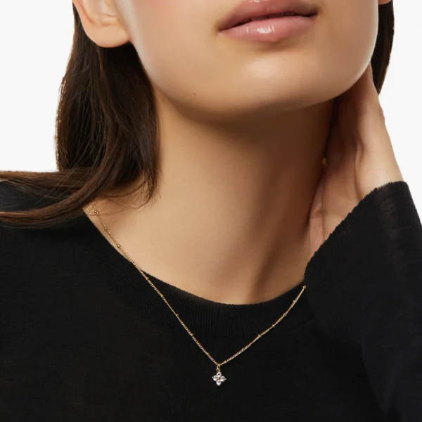 925 Silver Diamond Necklace