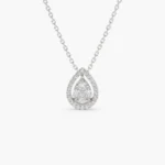 925 Silver Diamond Necklace - Image 5