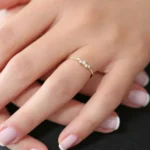 925 Silver Bridal Diamond Cluster Ring - Image 4