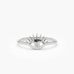 925 Silver Diamond Evil Eye Ring - Image 4