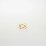 Pave X Ring - Image 2