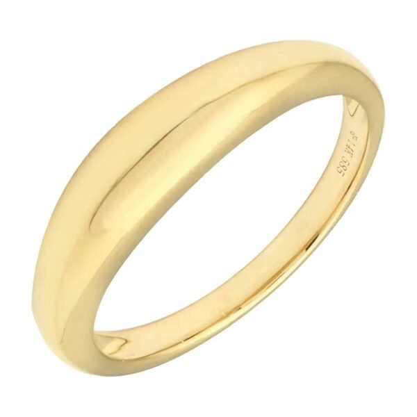 925 Silver Simple Domed Ring