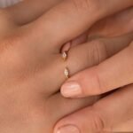 925 Silver Celeste Open Diamond Ring