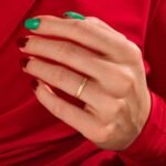 925 Silver Diamond Minimal Star Pave Band Ring - Image 2