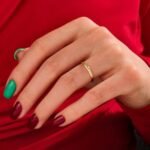 925 Silver Diamond Minimal Star Pave Band Ring