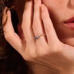 925 Silver Sapphire Tiara Ring - Image 3